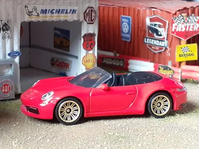 2024 porsche 911 carrera cabriolet matchbox 2024.😉