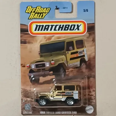 1968 Toyota Land Cruiser FJ40#mattel #matteltoys #toyota#1968toyotalandcruiserfj40#matchbox#matchboxworld #matchboxcolle