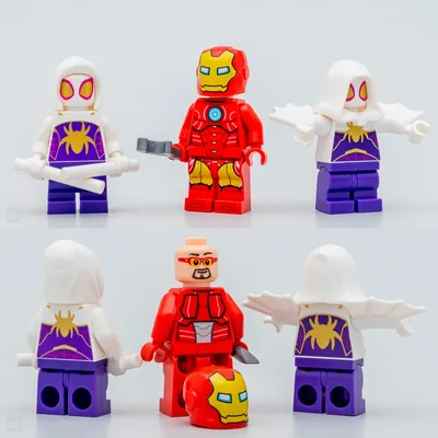 Vous êtes peut-être passés à côté des très réussies minifigs livrées dans les sets #LEGO Marvel 10792 Drill Spinner Vehi