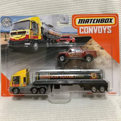 Matchbox Convoy - 3/8 - 2020MB1150 - MBX Cabover Tanker TrailerMB732 - Badlander#mymatchboxcollection #matchbox #matchbo