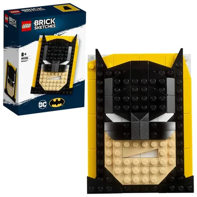 【全新LEGO Brick Sketches™ 系列❗️】樂高®授權專賣店限定商品🖼🎯 跳多以往的展現角色的堆砌方式, 組裝完成的實品更是擺放於生活空間的絕佳藝術品！🌑 LEGO 40386 Batman™🌑 LEGO 40428 The 