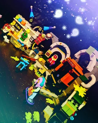 Lego Hidden Side!  Two of our most recent sets we've acquired: J.B.'s Ghost Lab (70418) and Newbury Subway (70430) my ph