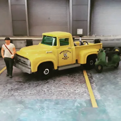 56 ford truck....#matchbox56fordpickup #matchboxcollector