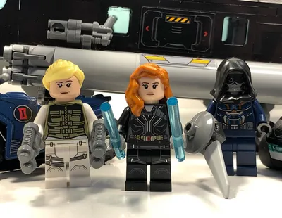 LEGO REVIEWSet: 76162: Black Widow’s Helicopter ChaseBuilds: This was a really enjoyable build and it’s pretty good for 