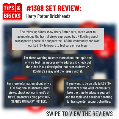 Content Warning: Harry PotterEdit: Price is wrong for € and £ for 40495, should be same as 40496#1388 SET REVIEW: Harry 