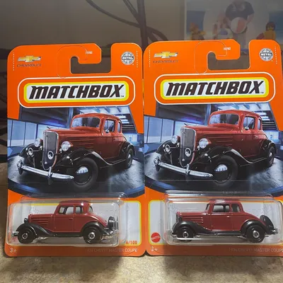 Matchbox 1934 Chevrolet Master Coupe from the matchbox 2021 mainline 6/100. This is a great model to add to the mainline