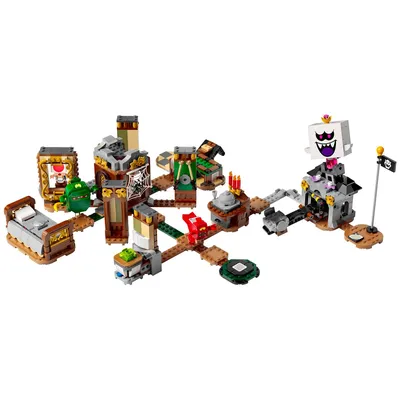 Les visuels officiels des trois nouveautés LEGO Super Mario basées sur le jeu vidéo Luigi's Mansion et attendues pour ja