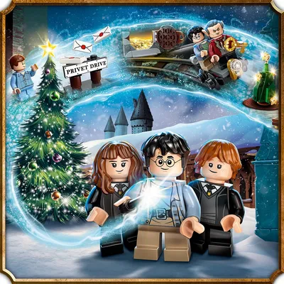 La navidad ya se acerca, y queremos presentarles el set LEGO Harry Potter: Calendario de Adviento (76390)Este mágico set
