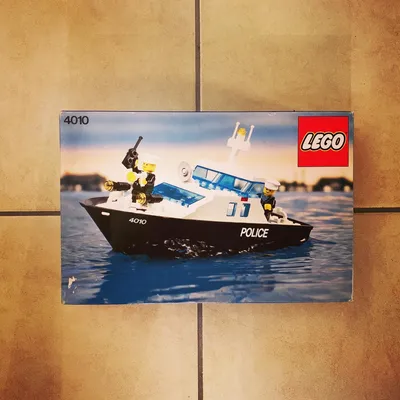 LEGO 4010 / Police Rescue Boat / 1987......#lego #lego4010 #legopolice #police #policeboat #legocity #legotown #lego80s 