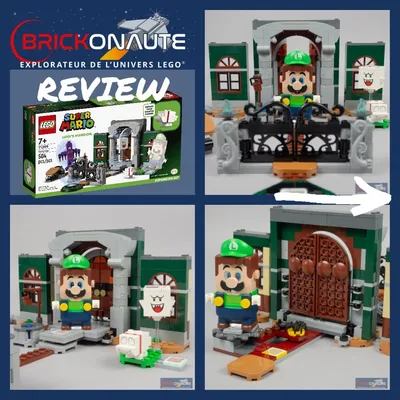 LEGO Super Mario 71399 Luigi's Mansion Entryway🧱 504 pièces 💶 39,99 € 📅 sortie le 1er janvier 2022.(🇬🇧 below) Un set trè