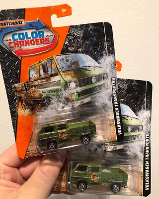 Matchbox Volkswagen Transporter Cab Color Changers 🔥💦 Both versions! #matchboxvolkswagen #matchboxvolkswagentransporter 