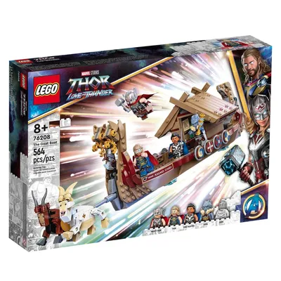 LEGO Marvel Thor Love and Thunder 76208 The Goat Boat564 pièces - 49.99 €Disponible dès le 26 avril 2022 sur la boutique