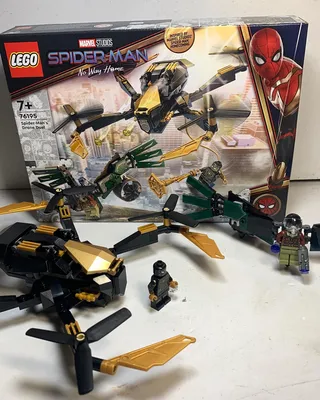 Marvel​樂高 蜘蛛人無家日SpiderManNoWayHome LEGO 76195 Spider-Man’s Drone Duel 蜘蛛人禿鷹無人機對決Vulture開箱影片https://www.youtube.com/watch