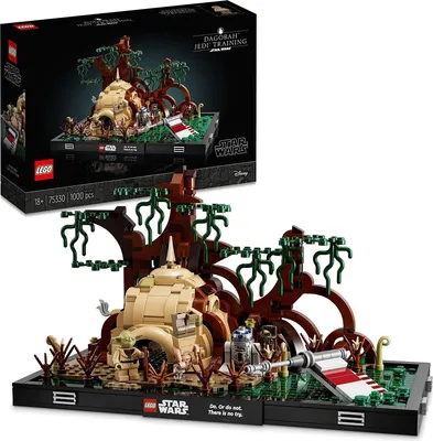 LEGO Star Wars 75330 Dagobah Jedi Training has been revealed by Amazon, following the emergence of 75329 Death Star Tren