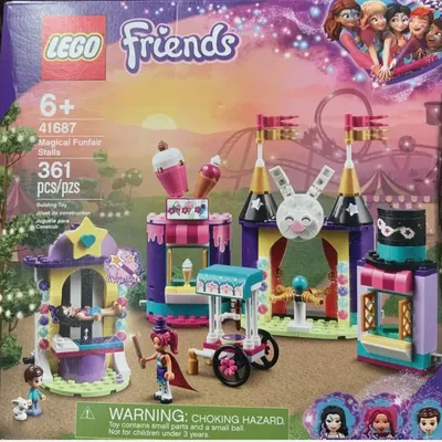 ⚡️$30 LEGO Friends Magical Funfair Stalls 41687 Building Kit 361 Pieces👌🆕(IP)