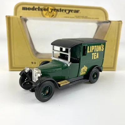 Matchbox marka, 1:47 ölçek, 1927 Talbot Van model, orijinal kutusunda, koleksiyonluk metal araba. Made in England . ▫️Ka
