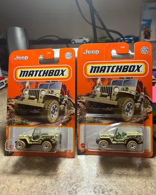 Matchbox 1948 Willys Jeep No.50/100 from the 2022 mainline. I really like what the design team did with this model. The 