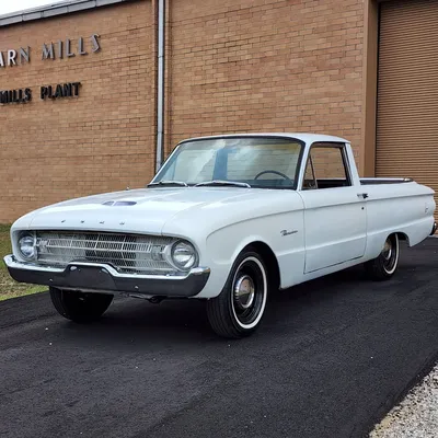 1961 Ford Falcon Ranchero144 I6, 3 speed Manual, RWDBusiness in the front, party in the back 🦅Listing link in bio 🛣️💪#i9