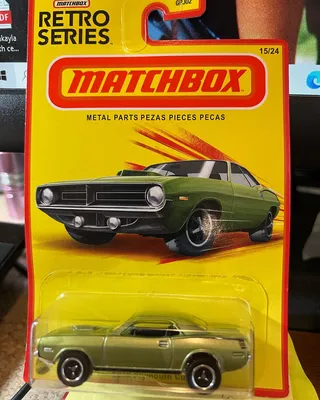 Matchbox Retro Series 1970 Plymouth Cuba only sold at Target. I love collecting this series over the years and Matchbox 
