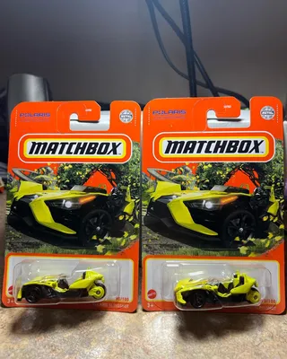 Matchbox Polaris Slingshot. This is the third release of this model and is No.90/100 in the 2022 mainline. The vehicles 