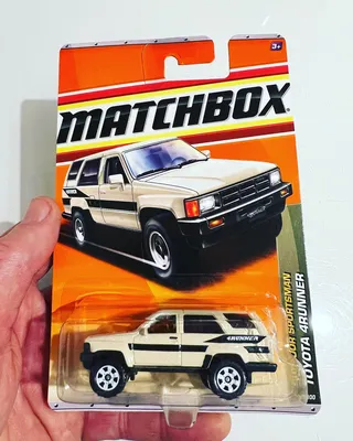 Toyota 4Runner 🔹Matchbox 🔸Outdoor Sportsman Series 😁👍🔥🔥 I’m posting this awesome car for my late Dad ❤️ He chose a beaut