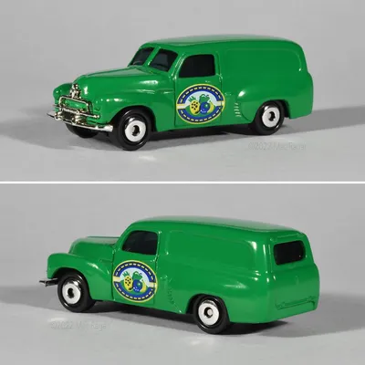 -Mac Ragan CollectionMatchbox c. 1955 FJ Holden Panel Van, (1:58), model No. 21, casting introduced 1996, this variation
