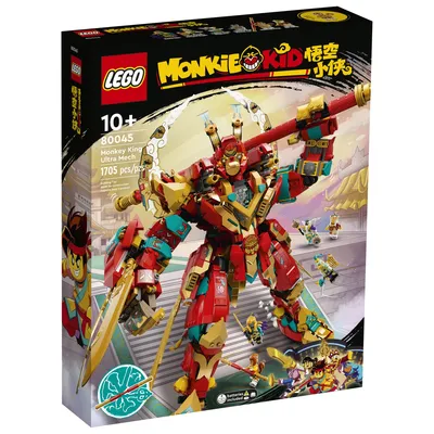 LEGO Monkie Kid 80045 Monkey King Ultra Mech (139.99€, 1er janvier 2023) 👉 www.hellobricks.com (link in bio) Follow @hel