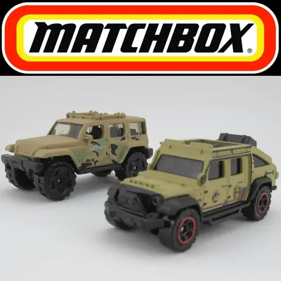 More Jeeps. Yes, I appear to be in Jeep mode at the moment. The new #matchbox MB1272 '19 Jeep Gladiator from the Jurassi