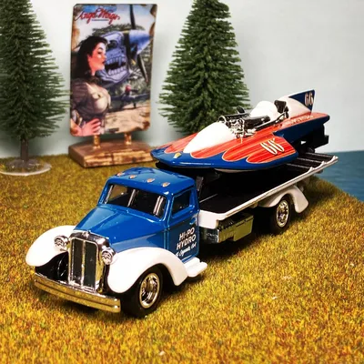 🌟 TEAM TRANSPORTHW CLASSIC HYDROPLANE SPEED WAZE /  hot wheels🔥 HW クラシック ハイドロプレーン／スピード ウェイズ・ #teamtransport #classichydr