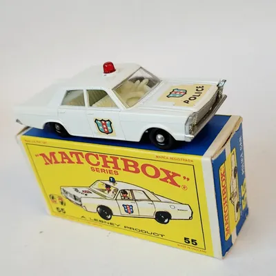 Matchbox Lesney Ford Galaxy Police Car. 1966