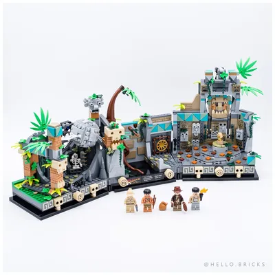 LEGO Indiana Jones 77015 Temple of the Golden Idol : ma review est en ligne sur le blog 👉 www.hellobricks.com (link in b