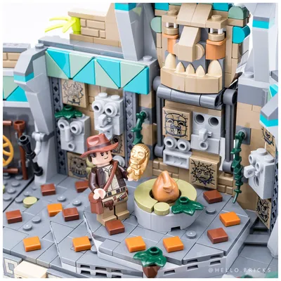 LEGO Indiana Jones 77015 Temple of the Golden Idol : ma review est en ligne sur le blog 👉 www.hellobricks.com (link in b