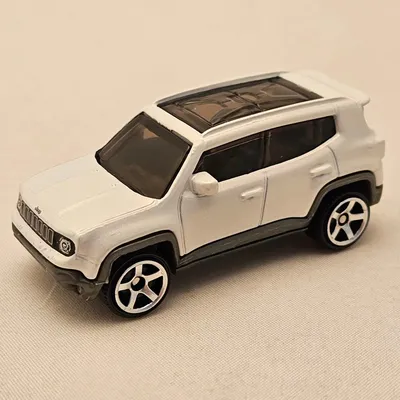2023 Matchbox No. 40 of 100 - '19 Jeep RenegadeThe Renegade model is in metallic white for its 2023 release.#matchbox #m