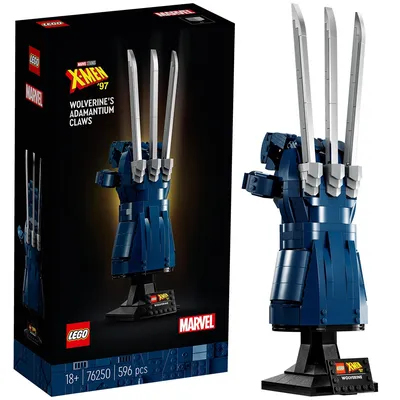 LEGO Marvel 76250 Wolverine's Adamantium Claws (596 pcs, 69.99€, 01.08.2023)👉 www.hellobricks.com (link in bio) Follow @