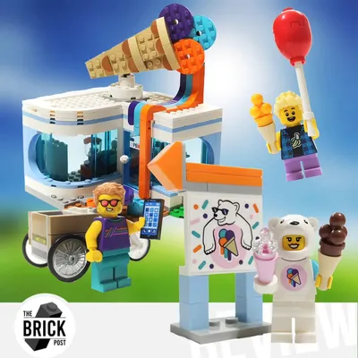 Read our latest review of the LEGO City Ice-Cream Shop (60363) set below - From the 3 step build to the Minifigures and 