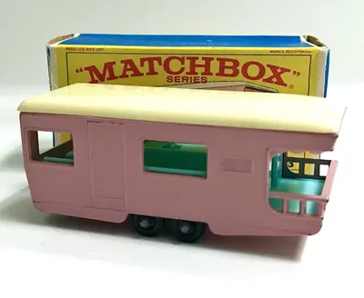 Matchbox Trailer Caravan; No. 23; 1967. #vintagematchbox #matchbox #matchboxaddict #matchboxpics #diecast #diecastcars #