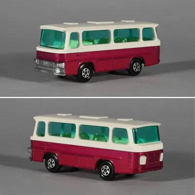 -Mac Ragan CollectionMatchbox c. 1970 Setra Coach, model No. 12, Made in England by Lesney circa 1973.MAKING THE CUT:  W