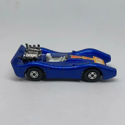 Here, we have a Matchbox blue shark. This early 70s model came in a recent bundle of cars I bought, and to say it was in