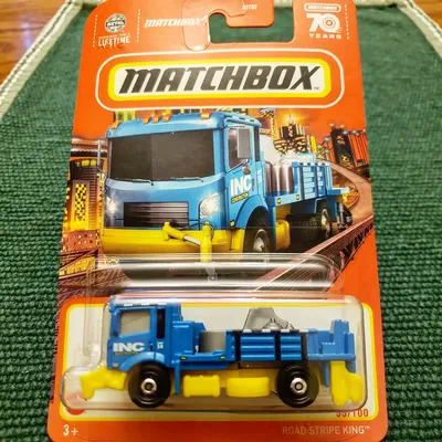 Matchbox 2023 #55/100 - Road Stripe King (HKW81)#matchbox #matchbox2023 #mb #mb2023 #mattel #mattel2023 #matteltoys #die