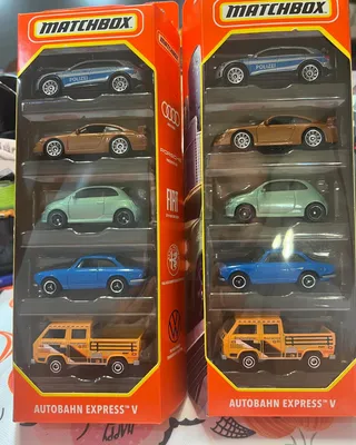 Matchbox Autobahn Express V 5 Pack. I finally found the VW transporter variation of load and no load. Pictures 2 and 3 w