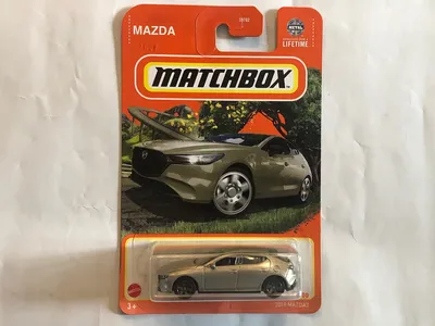 MB1219 2019 Mazda 3 in Metallic Silver from the recently released batch. Model number 077/100 in the 2024 Miniature line