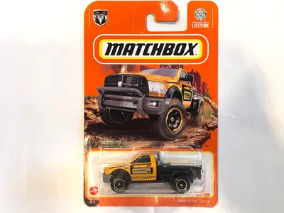 MB1177 2016 Ram Flatbed in Metallic Yellow-Orange with “Matchbox Construction” livery from the recently released batch. 