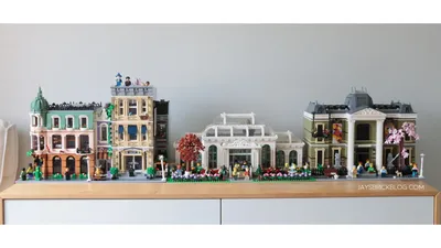 Here's how the LEGO Ideas Botanical Garden (21353) fits into your LEGO Modular Street!While it isn't technically a Modul