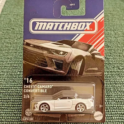 Matchbox 2024 American Convertibles (GGF12) #3/6 - '16 Chevy Camaro Convertible (HVR97)Walmart exclusive#matchbox #match