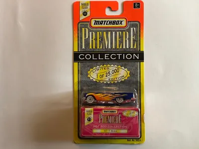 Matchbox Premiere World Class Series-11 was released in 1997. The six models were:WC01 - MB0004 1957 ChevyWC02 - MB0200 
