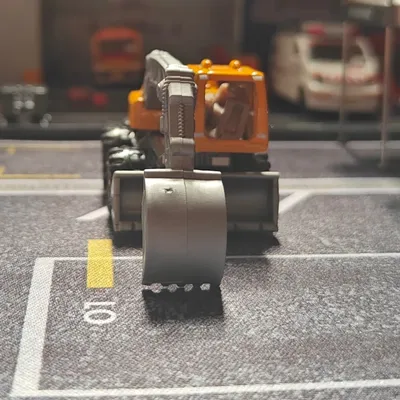 Matchbox Power Ground Grabber Bagger mit Schaufel gelb Yellow @janatha_garage9999