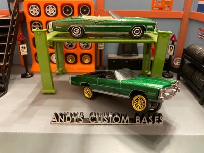 🤯 Matchbox 1975 Cadillac Eldorado Convertible 🤯💥 Sitting on @andys_custom_bases 💥Bases ready soon!Check out my stuff on 