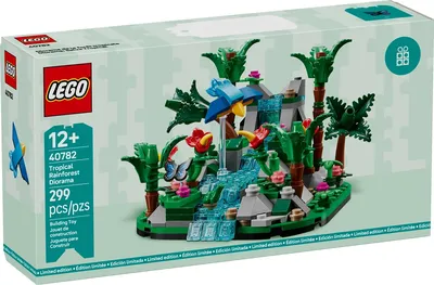 LEGO.com has published images of a new gift-with-purchase set, 40782 Tropical Rainforest Diorama!The set description sta