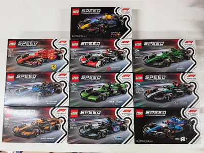 Finally the LEGO Speed Champions Formula 1 sets arrived! #lego #speedchampions #rlfm #sneakpeak #reveal #formula1 #afol 