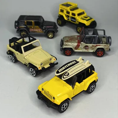 Throw back Thursday, and I thought I’d gather together a selection of Matchbox Jeep Wranglers, as a welcome party for th